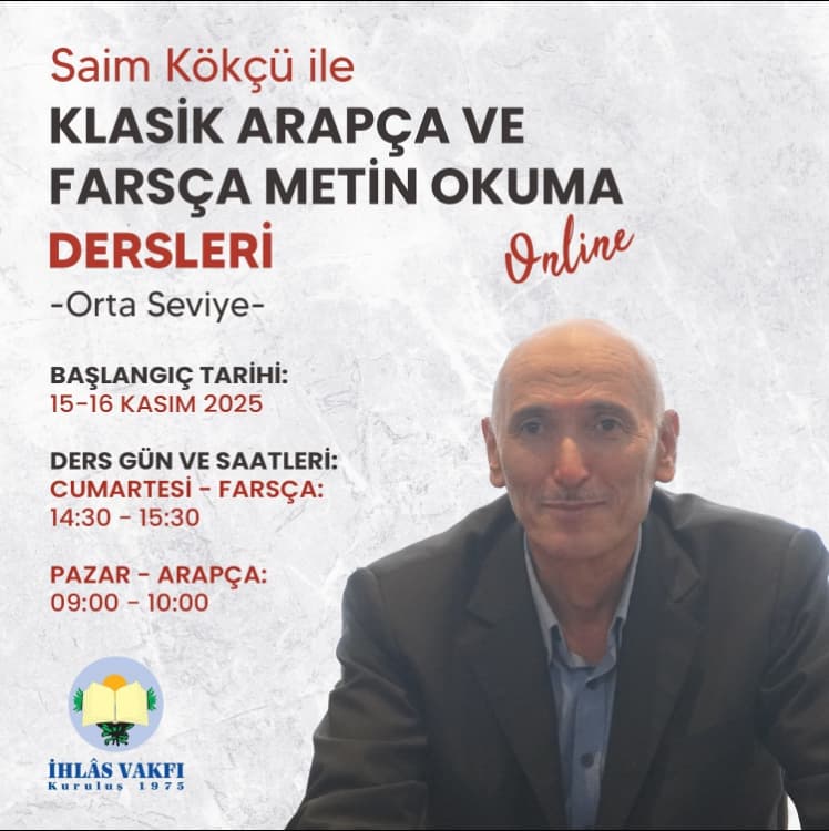 Arapça ve Farsça metin okuma dersleri