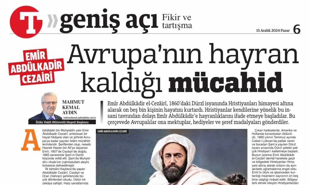 Avrupa’nın hayran kaldığı mücahid