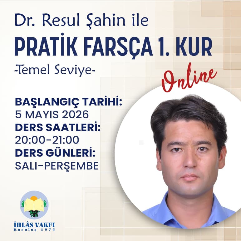 Pratik Farsça konuşma dersleri