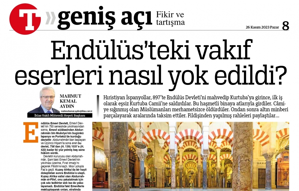 Endülüs’teki vakıf eserleri nasıl yok edildi?