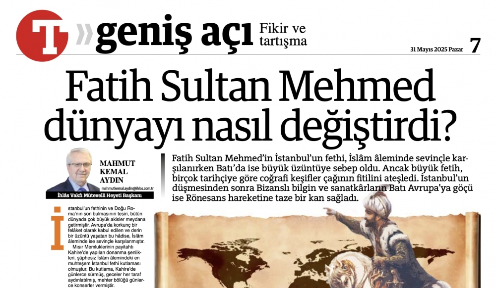 Fatih Sultan Mehmed Dünyayı Nasıl Değiştirdi?
