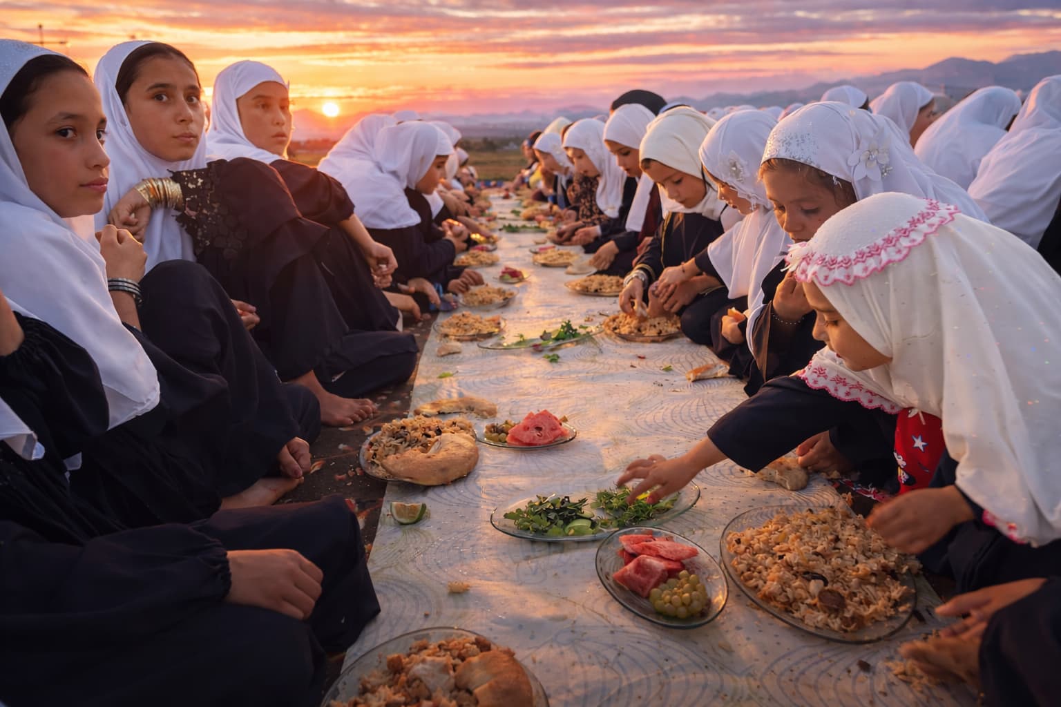 Kuranı Kerim Kursu İftarı Videolu