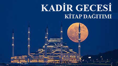 Kadir Gecesi Kitap Dağıtımı