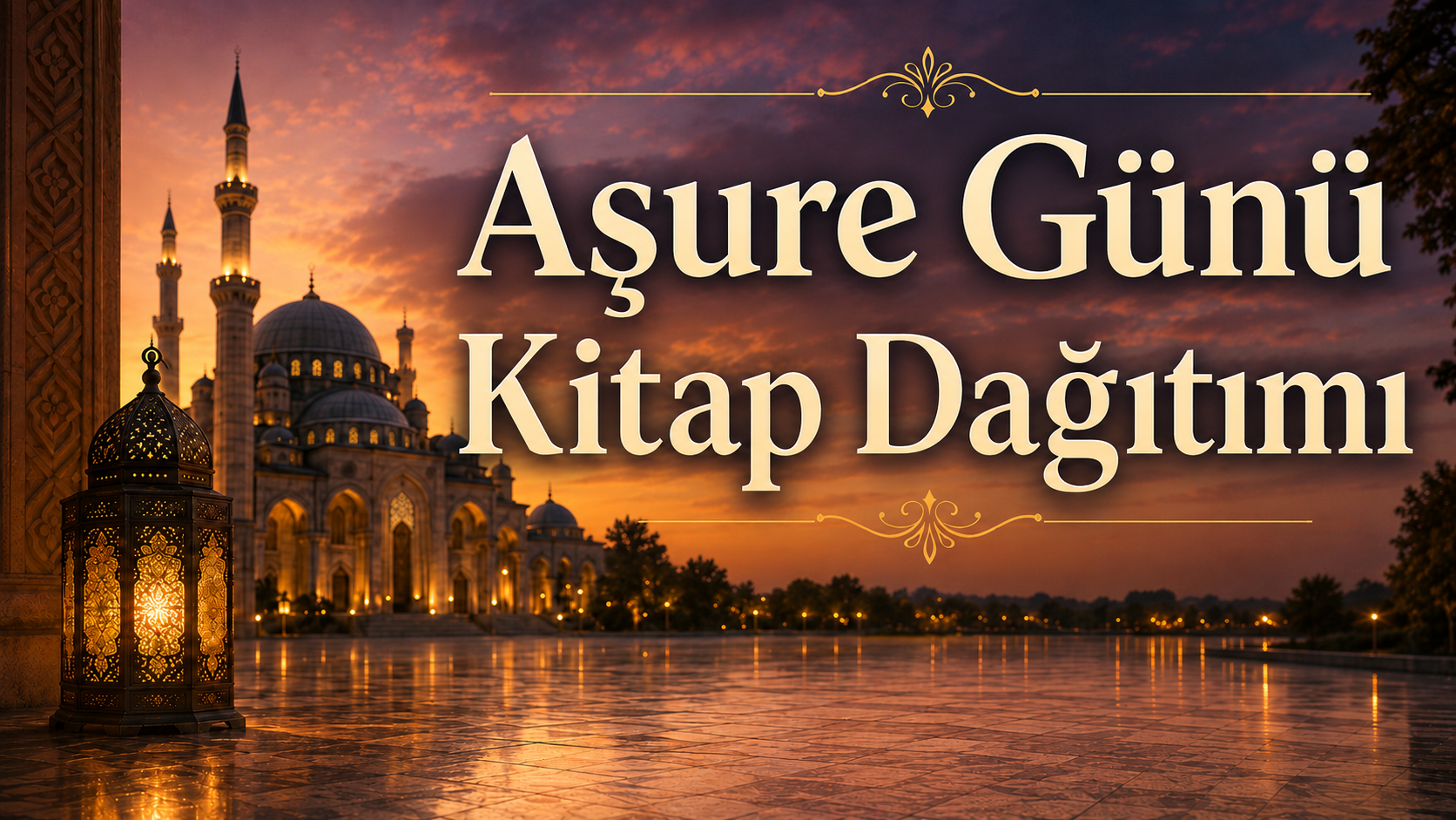 Aşure Günü Kitap Bağışı / Kültür Hizmeti